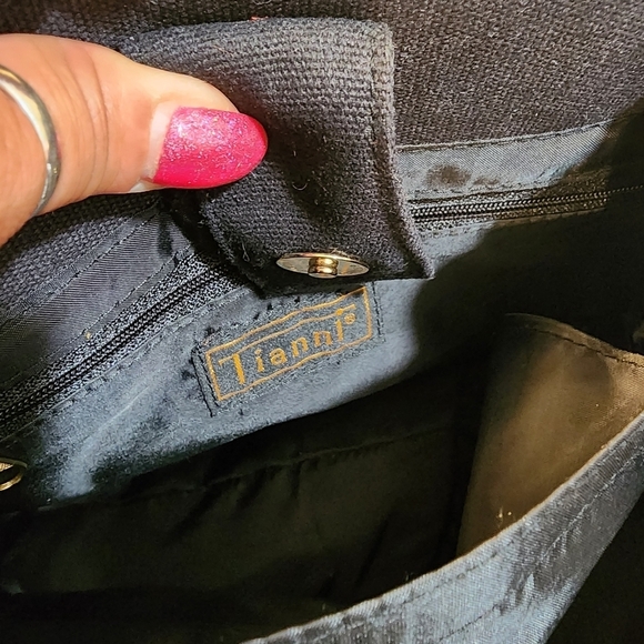 Vintage Tianni Black and White Small bag - Picture 3 of 10